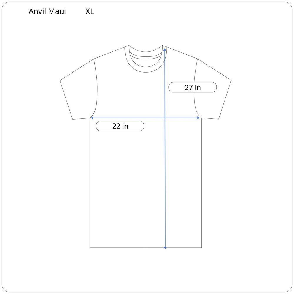 Vintage Anvril Maui Shirt Women XL White USA Sun Tees Y2K Colorful Vacation Fish - Picture 13 of 13